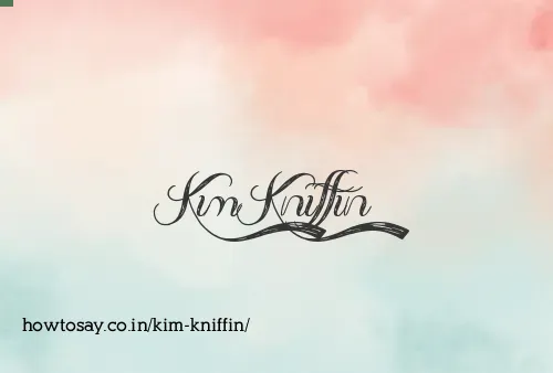 Kim Kniffin