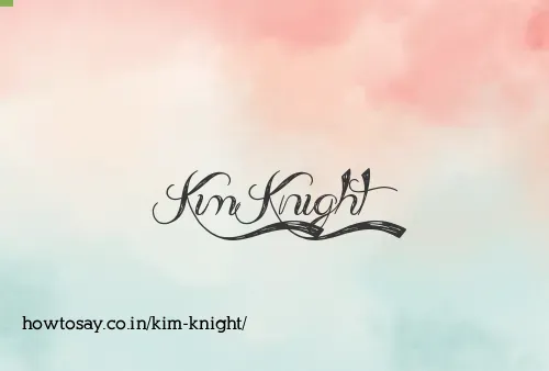 Kim Knight