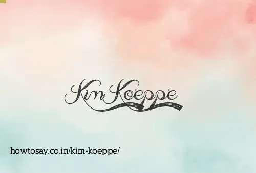 Kim Koeppe