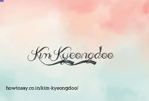 Kim Kyeongdoo
