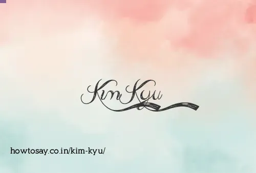 Kim Kyu