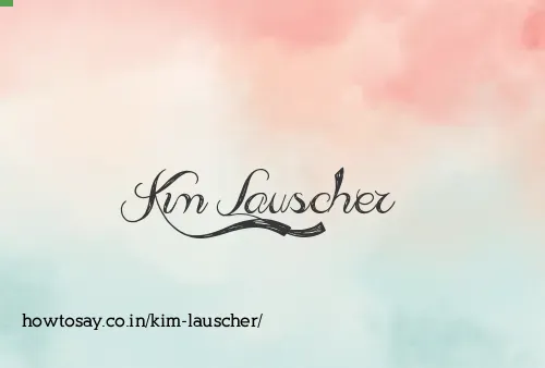 Kim Lauscher