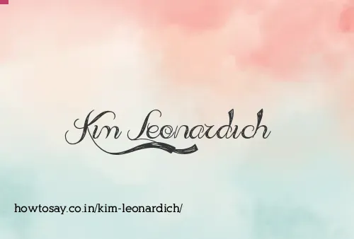 Kim Leonardich