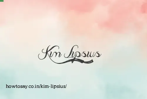 Kim Lipsius
