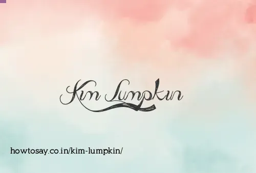 Kim Lumpkin