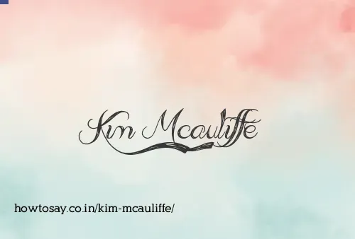 Kim Mcauliffe