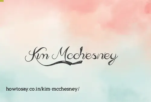 Kim Mcchesney