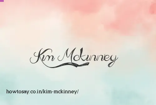 Kim Mckinney