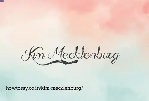 Kim Mecklenburg