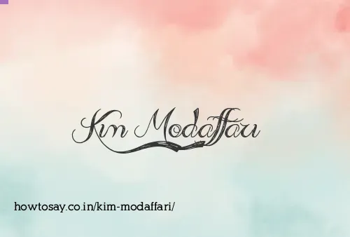 Kim Modaffari