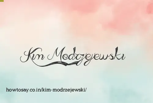 Kim Modrzejewski