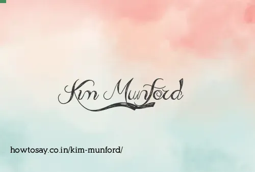 Kim Munford