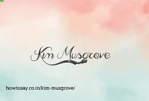 Kim Musgrove