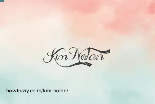 Kim Nolan