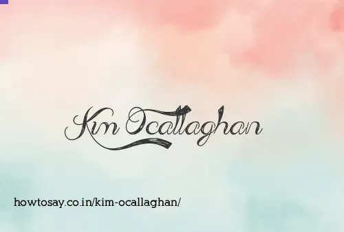Kim Ocallaghan