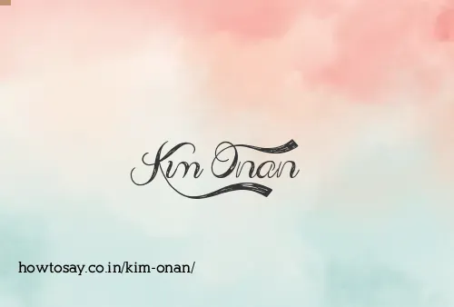 Kim Onan