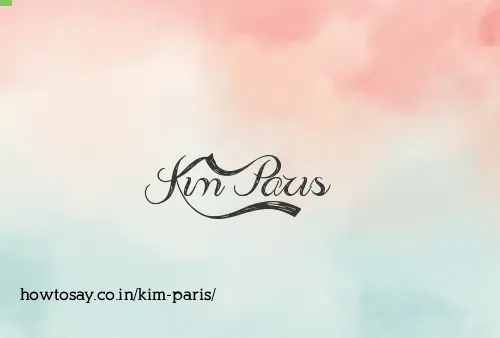 Kim Paris