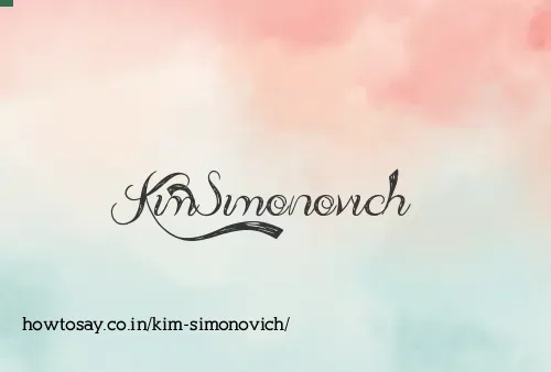 Kim Simonovich