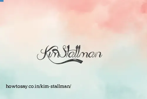 Kim Stallman
