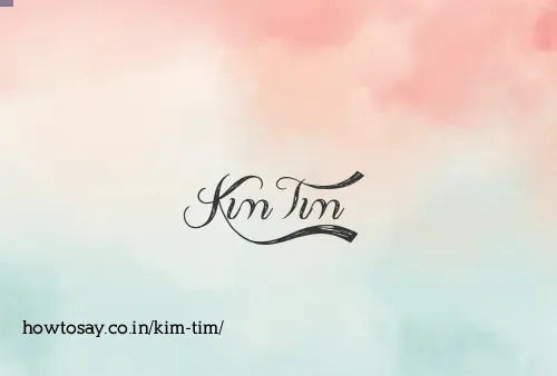Kim Tim