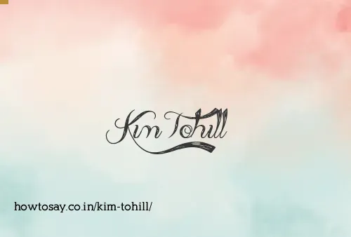 Kim Tohill