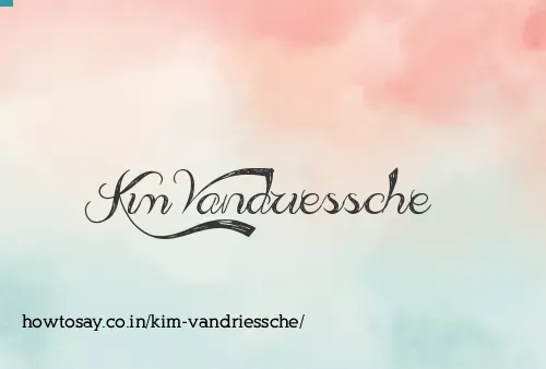 Kim Vandriessche