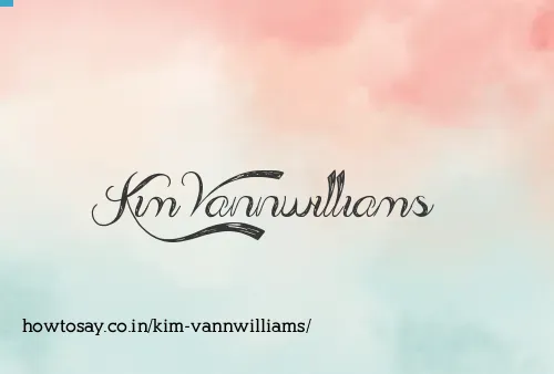 Kim Vannwilliams