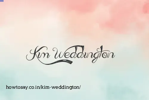 Kim Weddington