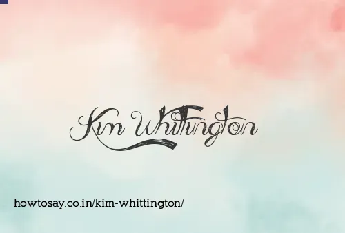 Kim Whittington