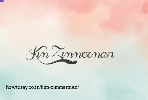 Kim Zimmerman