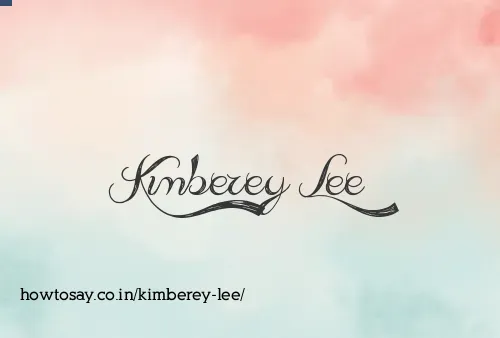 Kimberey Lee