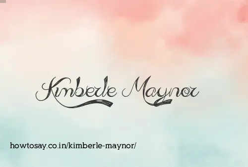 Kimberle Maynor