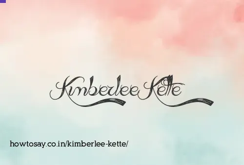 Kimberlee Kette