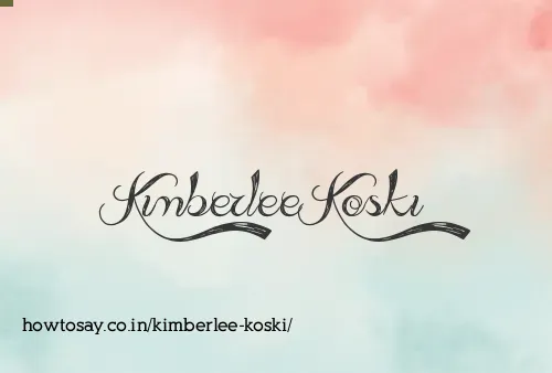Kimberlee Koski