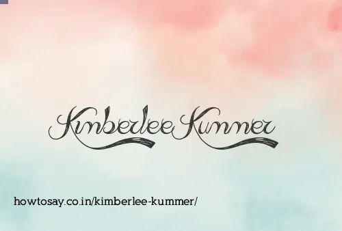 Kimberlee Kummer