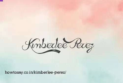 Kimberlee Perez
