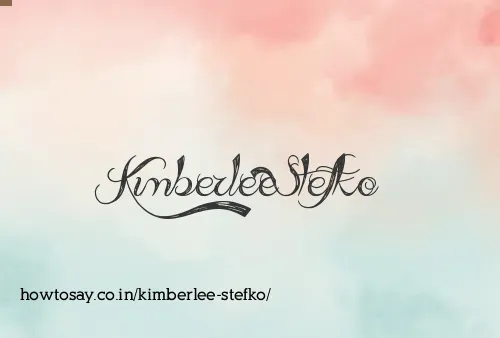 Kimberlee Stefko