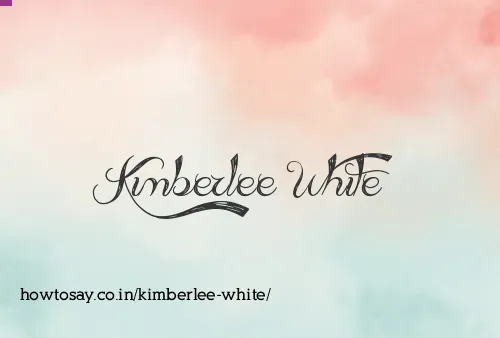 Kimberlee White