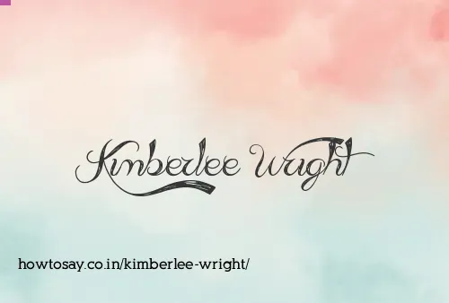 Kimberlee Wright
