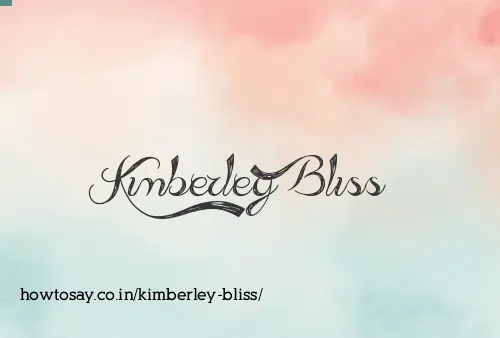 Kimberley Bliss