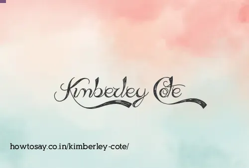 Kimberley Cote