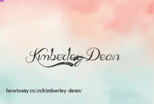 Kimberley Dean