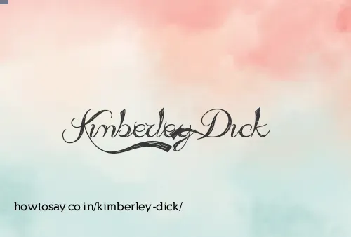 Kimberley Dick
