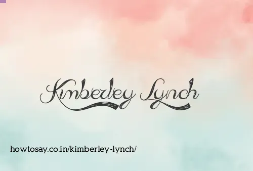 Kimberley Lynch