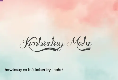Kimberley Mohr