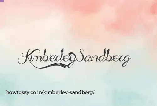 Kimberley Sandberg