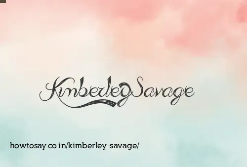 Kimberley Savage