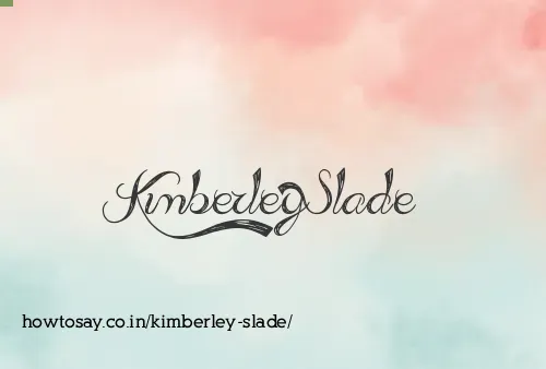 Kimberley Slade