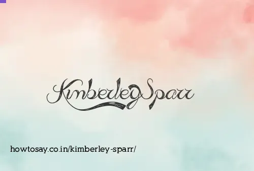 Kimberley Sparr