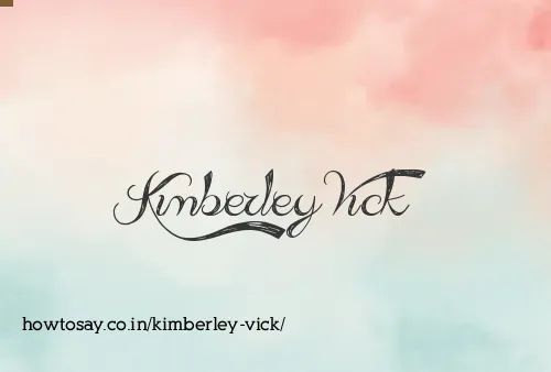 Kimberley Vick